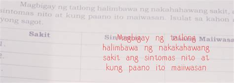 Magbigay ng tatlong bagay kung paano maiiwasan ang .